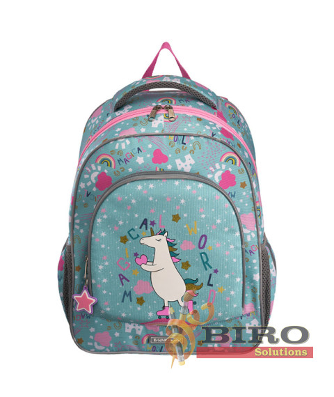 Ghiozdan EK ErgoLine 15l Rainbow Skate